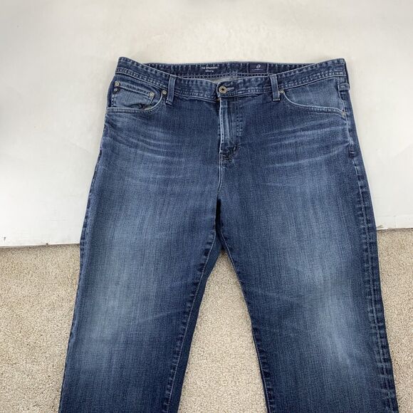 AG Adriano Goldschmied Jeans The Graduate Tailored Size 40 X 30" In HEMMED 17-12 - Picture 3 of 9
